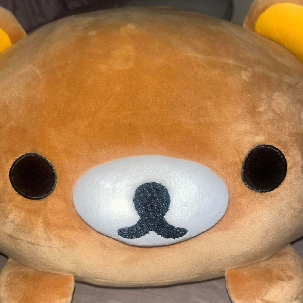 Large Rilakkuma Plush 39" Round